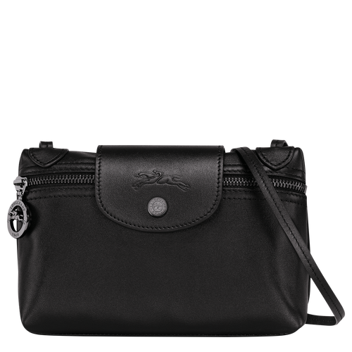 Le Pliage Xtra XS Crossbody bag Black Leather Longchamp TH