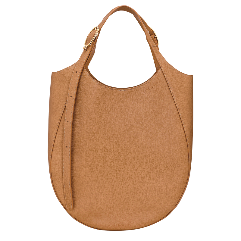 Le Foulonn&eacute; XL Tote bag , Pecan - Leather  - View 1 of  5