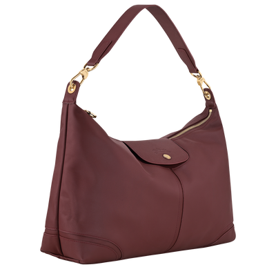Le Pliage Xtra Shoulder bag , Burgundy - Leather