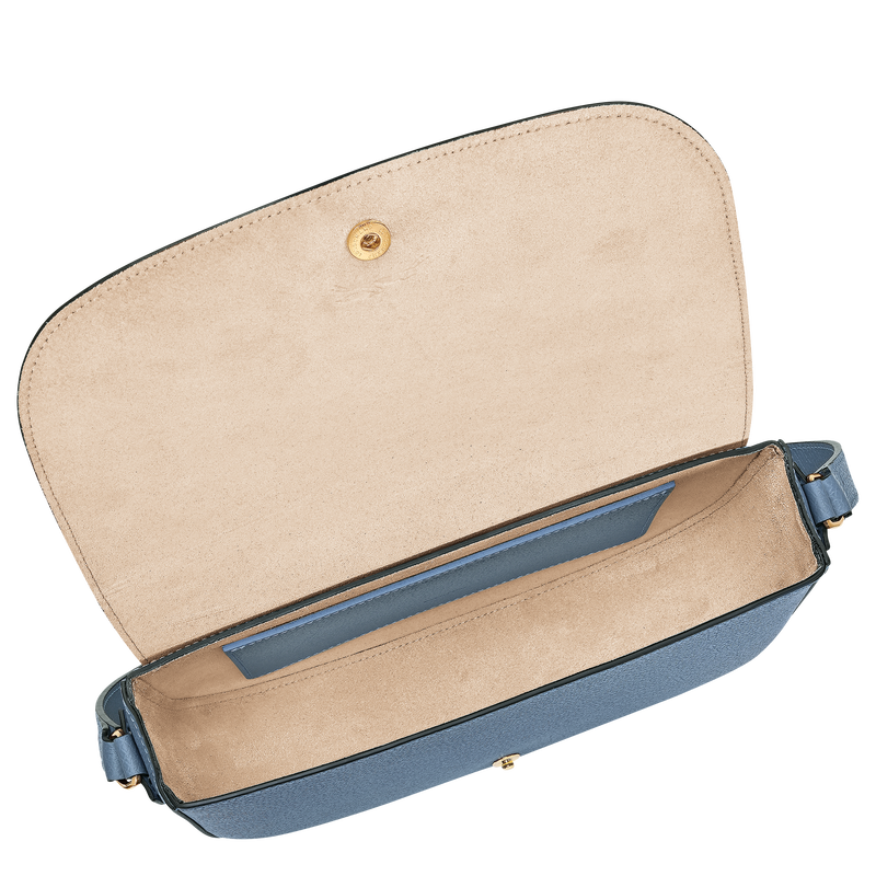 &Eacute;pure Crossbody bag , Slate - Leather  - View 5 of  5