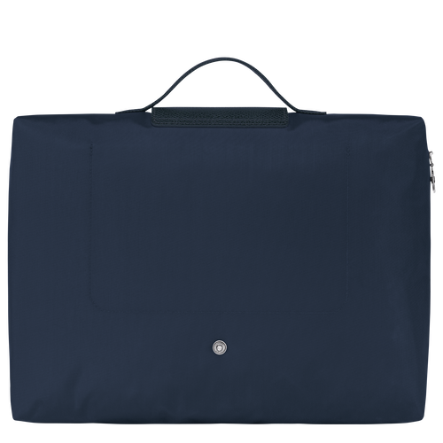 Le Pliage Green S Briefcase , Navy - Recycled canvas - View 4 of  5