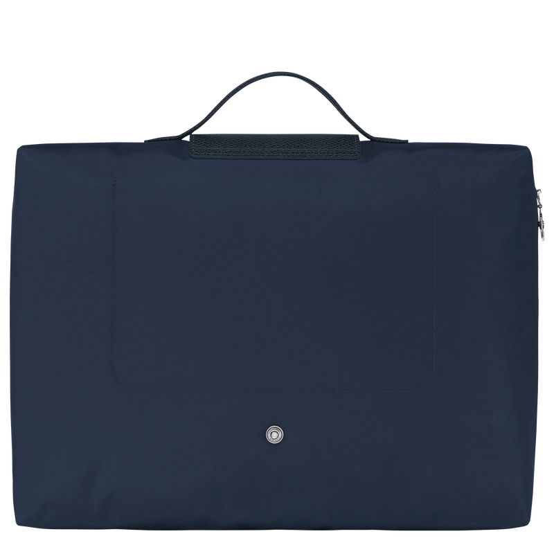 Le Pliage Green S Briefcase , Navy - Recycled canvas  - View 4 of  5