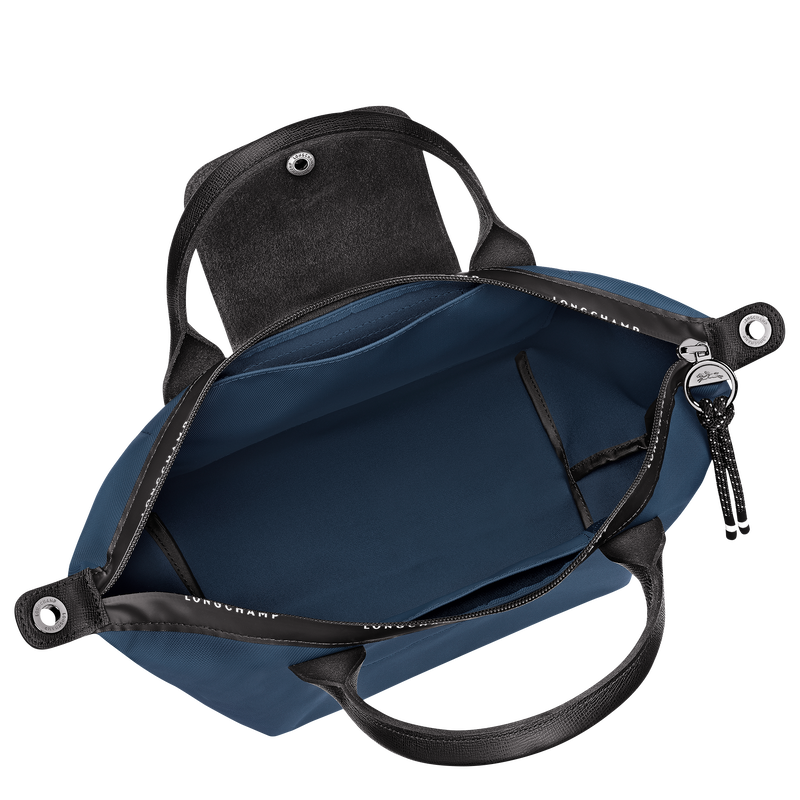 Le Pliage Energy S Handbag , Ink blue - Recycled canvas  - View 3 of  3