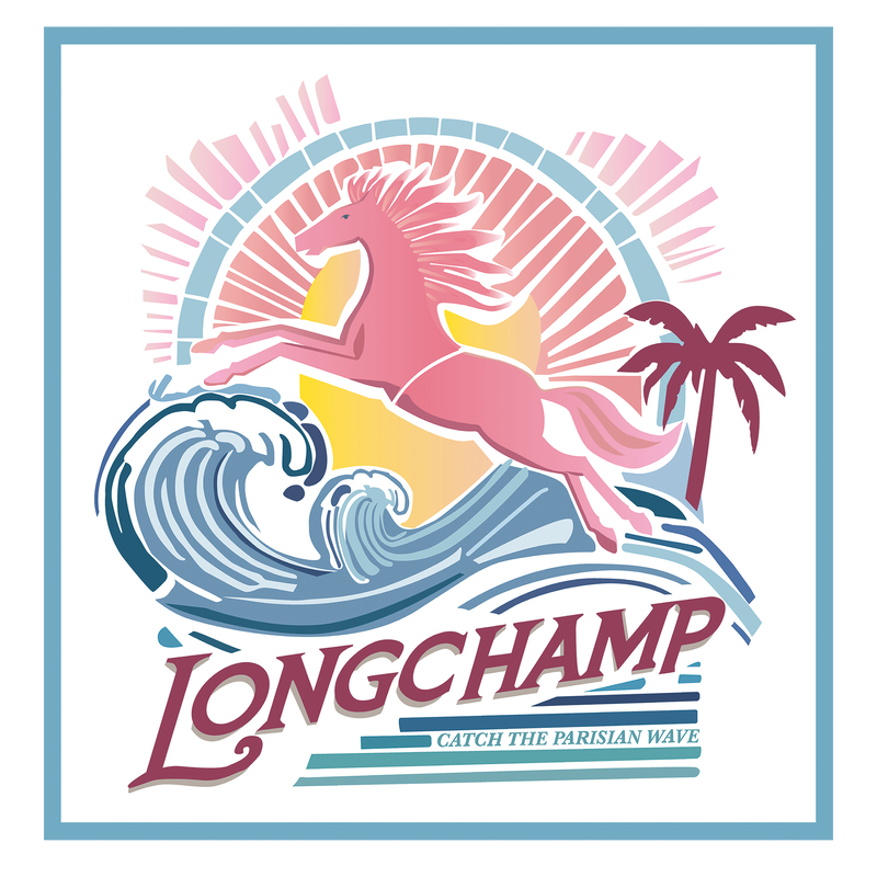 La Vague du Style Silk scarf 70 , Rainbow - Silk  - View 1 of  2