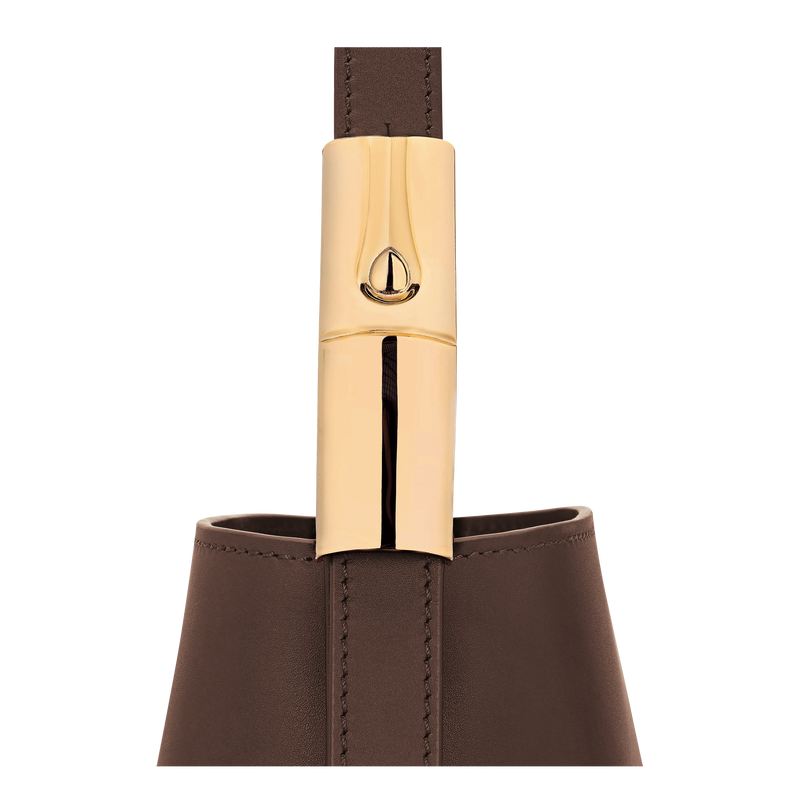 Le Smart XS Bucket bag , Mocha - Leather  - View 6 of  6