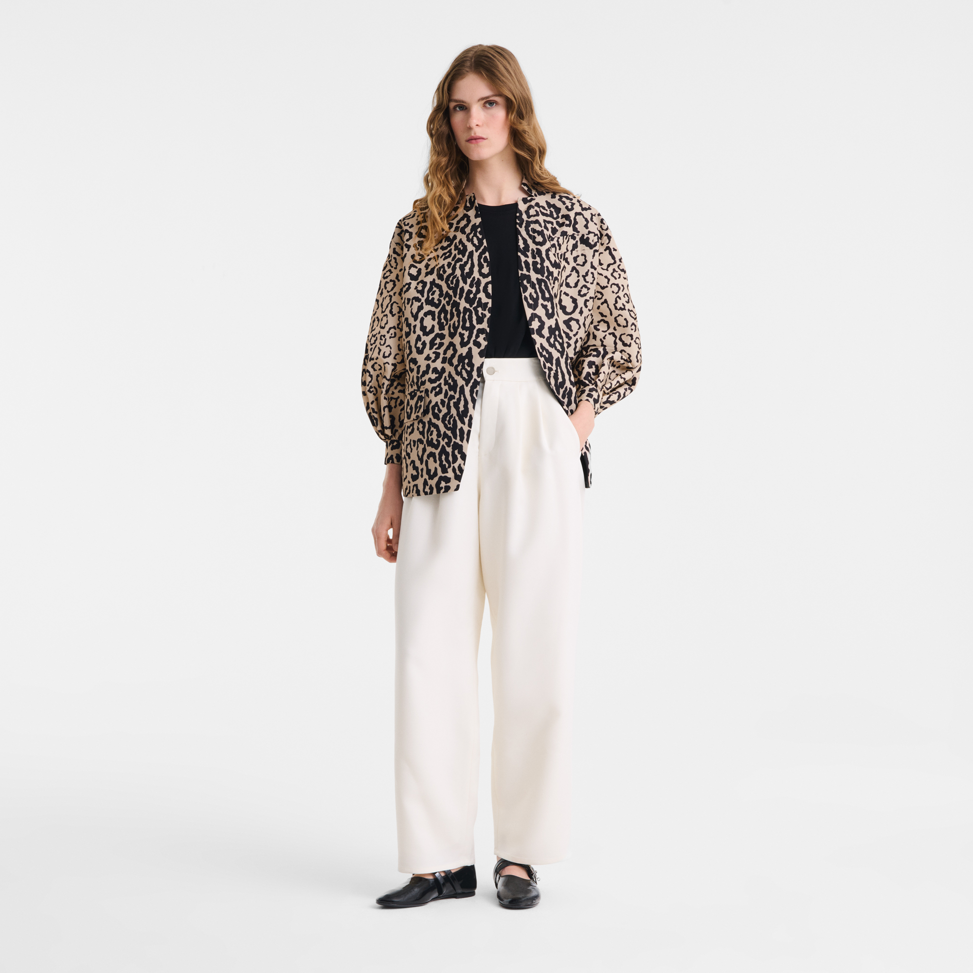null Jacket, Black/Beige