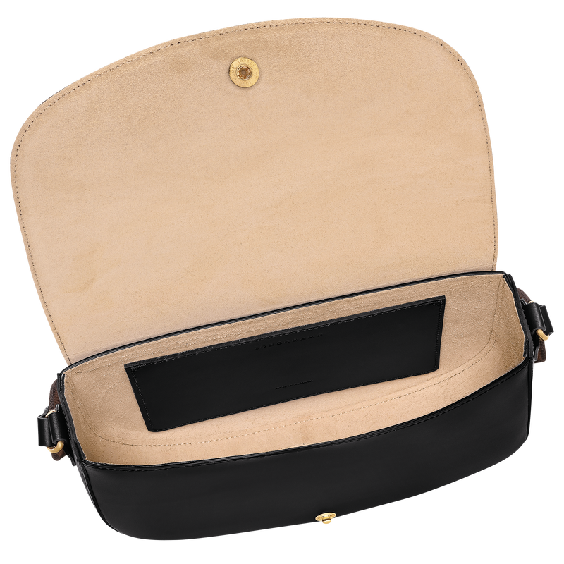 &Eacute;pure M Crossbody bag , Black - Leather  - View 4 of  5