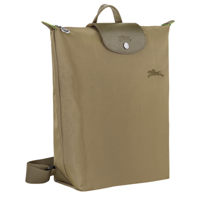 Le Pliage Green M Backpack , Artichoke - Recycled canvas