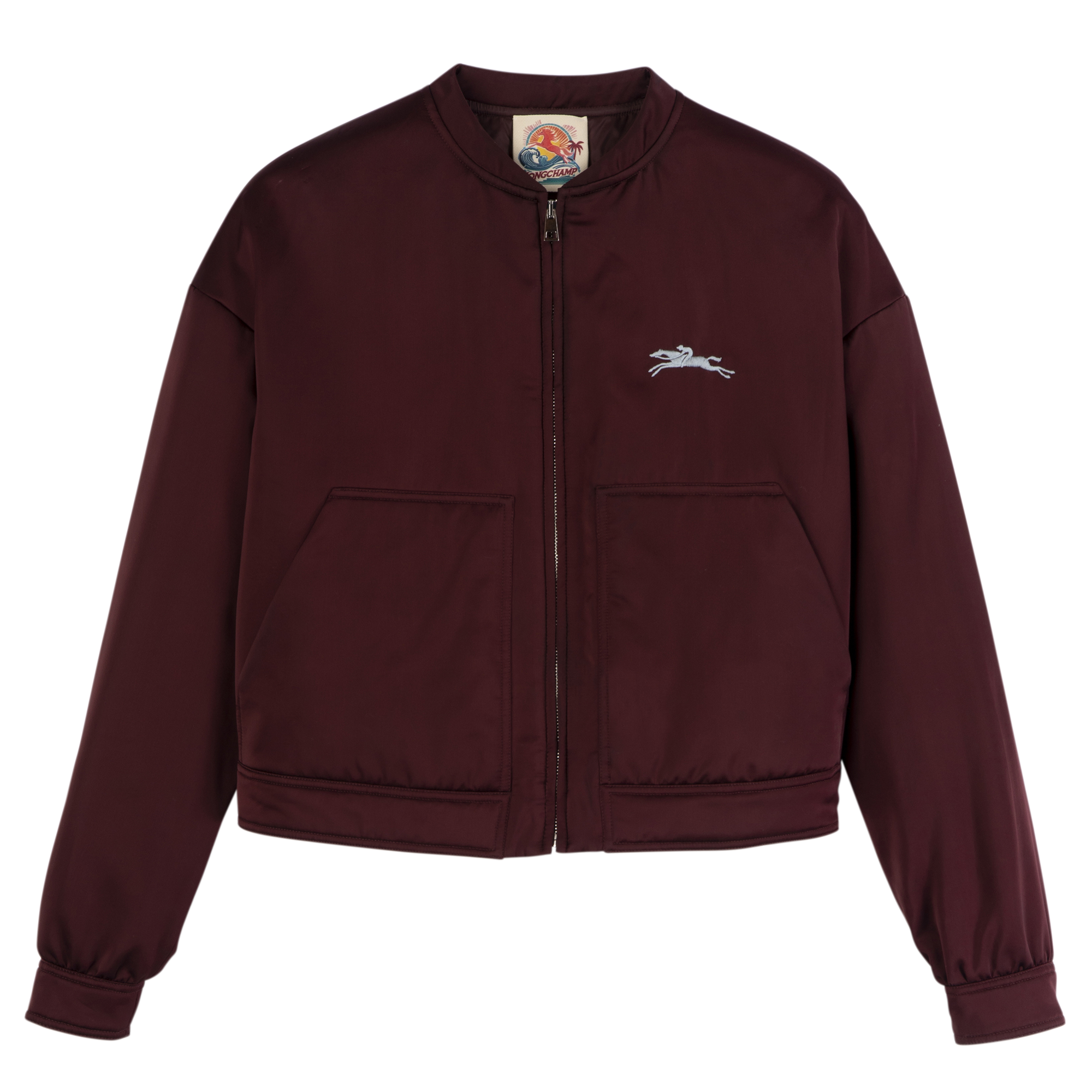 null Jacket, Burgundy