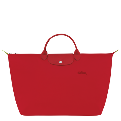 Le Pliage Green Travel bag L, Tomato