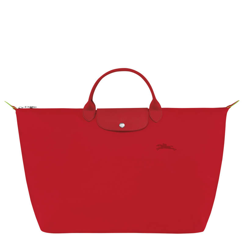 Le Pliage Green S Travel bag , Tomato - Recycled canvas  - View 1 of  7