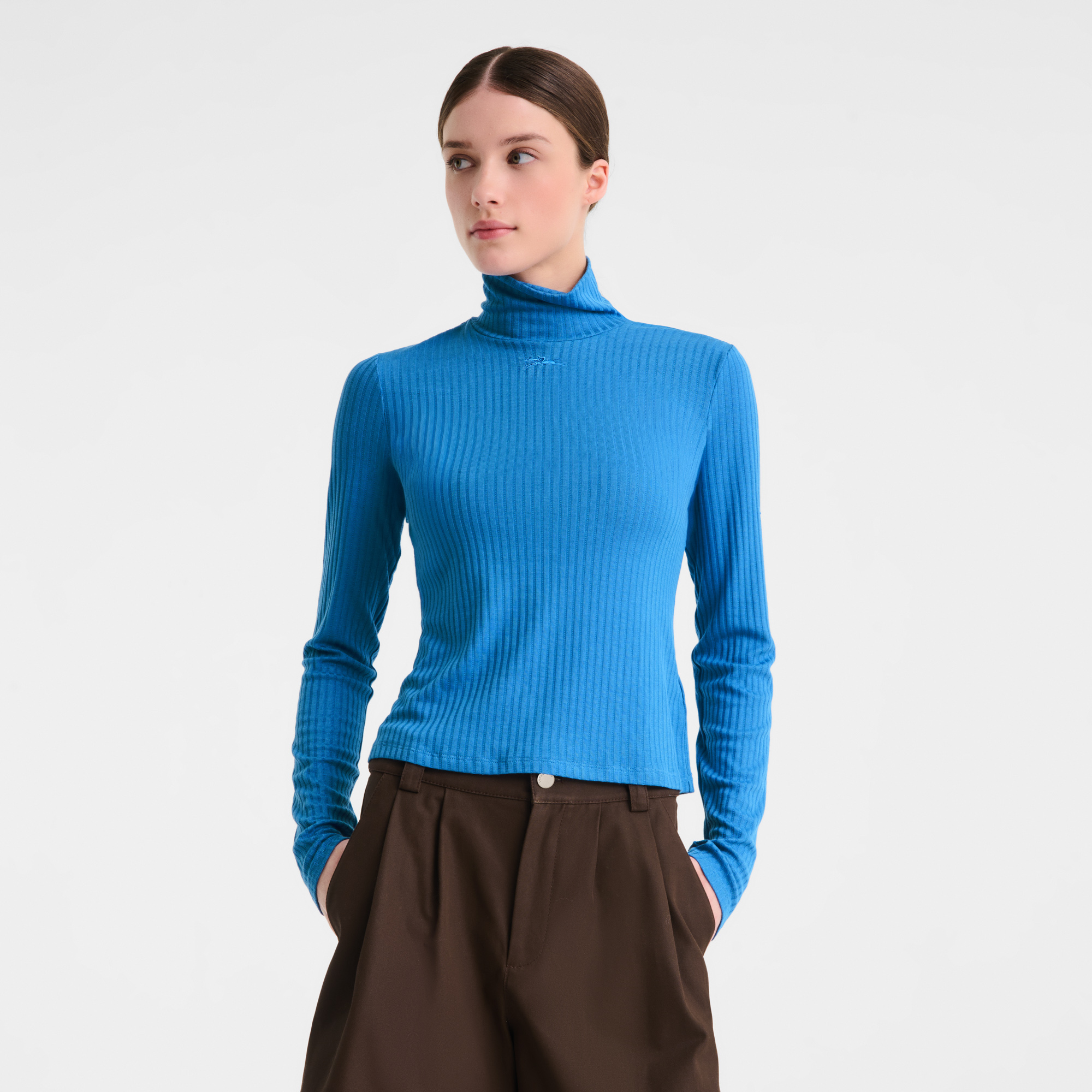 null Top, Bright Blue