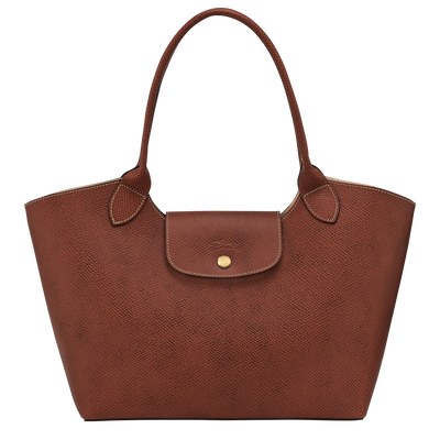 &Eacute;pure L Shoulder bag , Brown - Leather