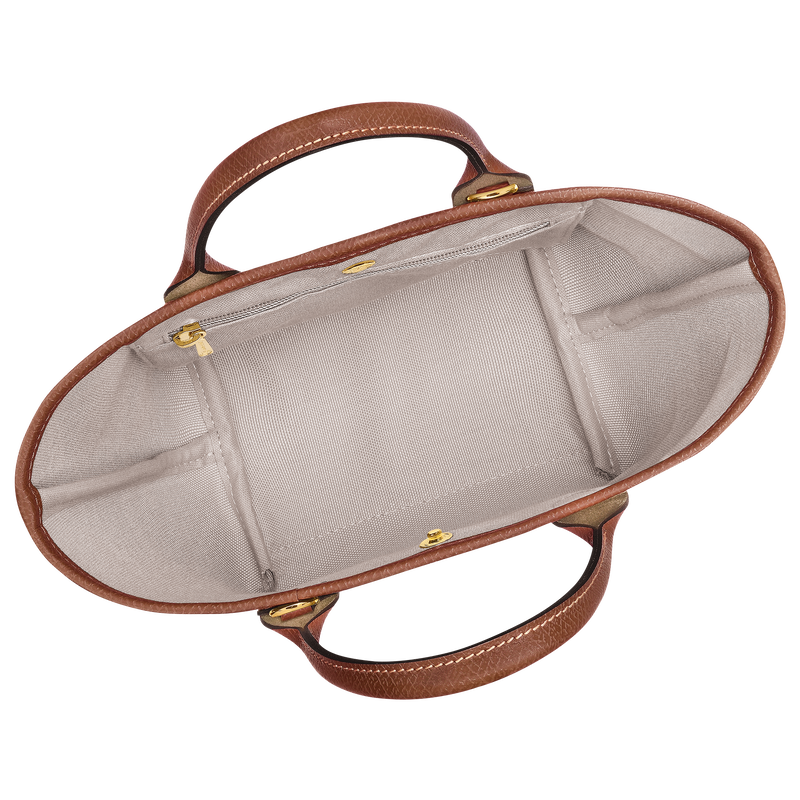 Le Pliage Collection XS Basket bag , Brown - Canvas  - View 5 of  6