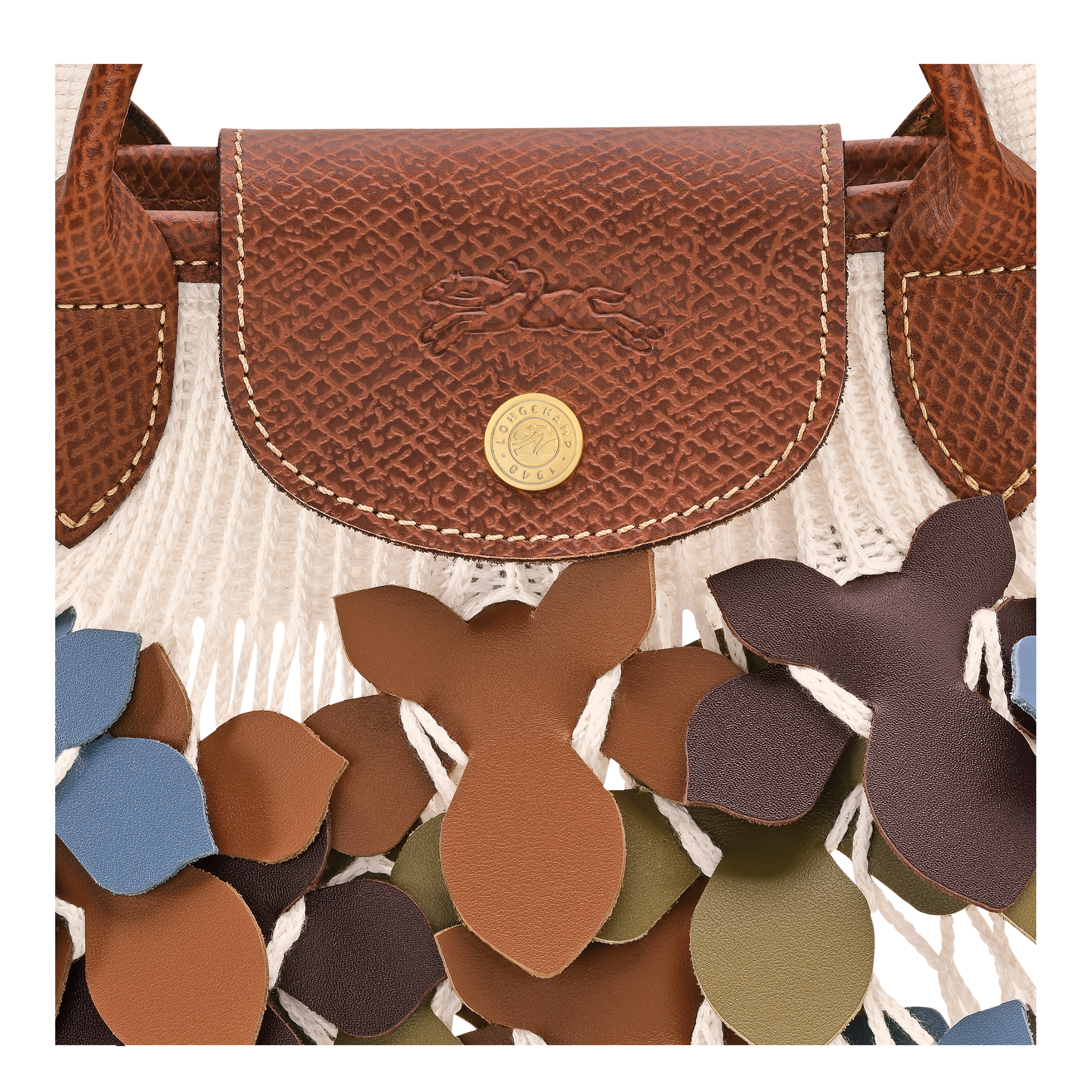 Le Pliage Collection Mesh bag L, Lichen