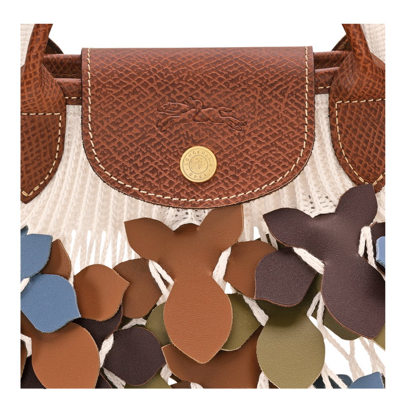 Le Pliage Collection L Mesh bag , Lichen - Canvas  - View 5 of  5
