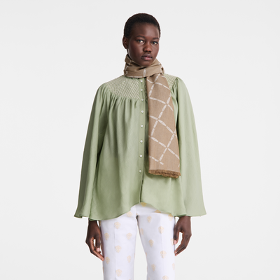Le Roseau Stole , Root - Cotton blend