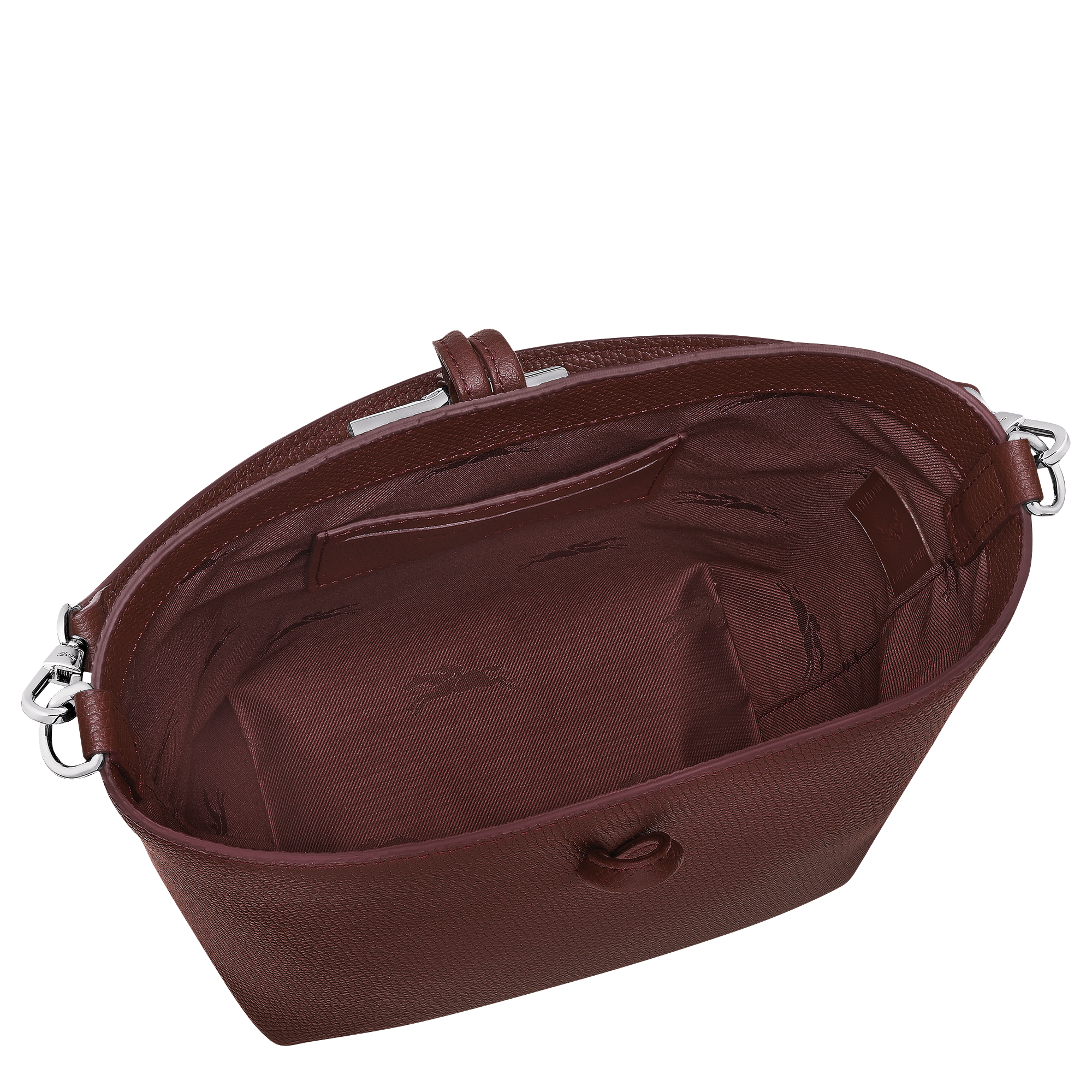 Le Roseau Bucket bag XS, Burgundy