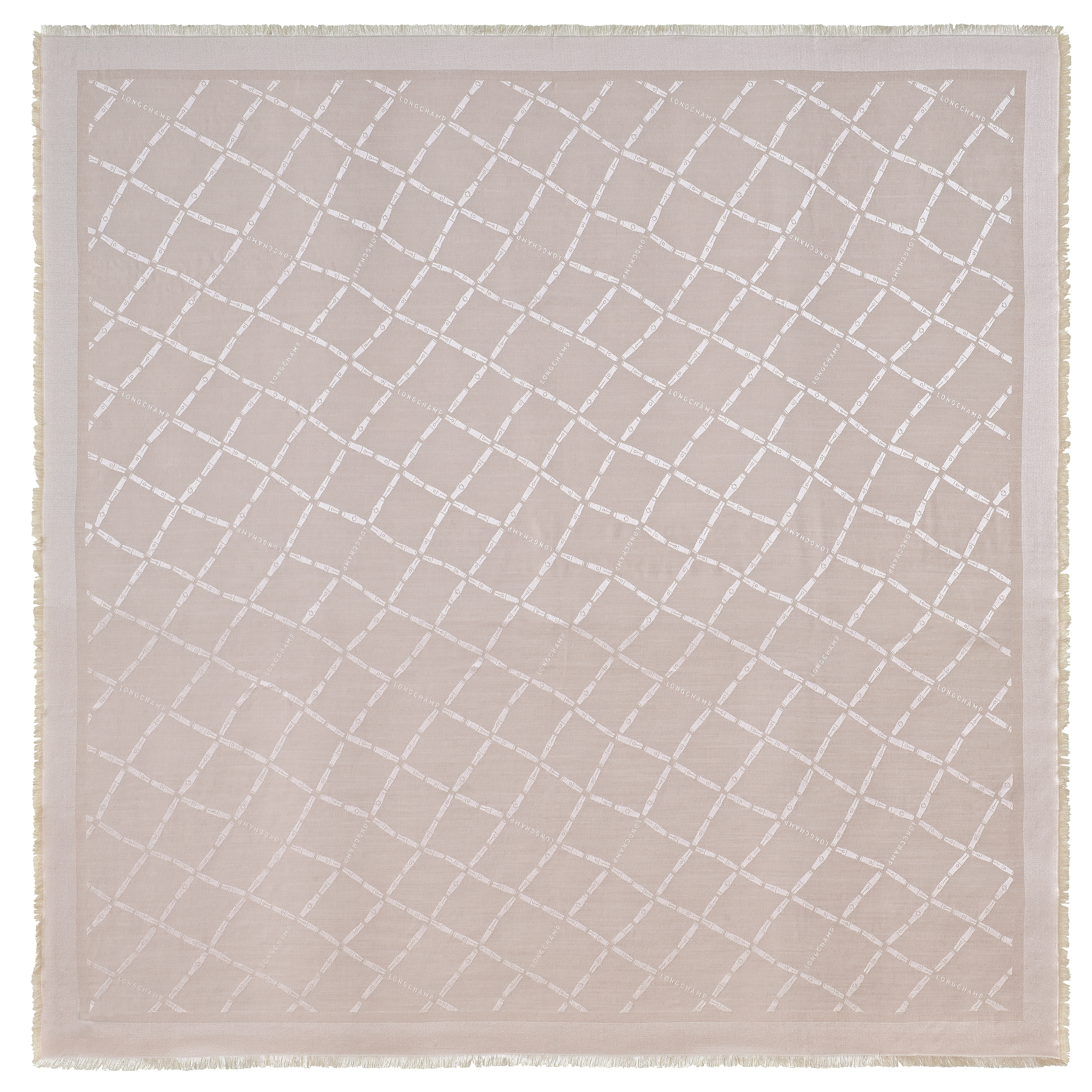 Roseau Stole, Petal Pink
