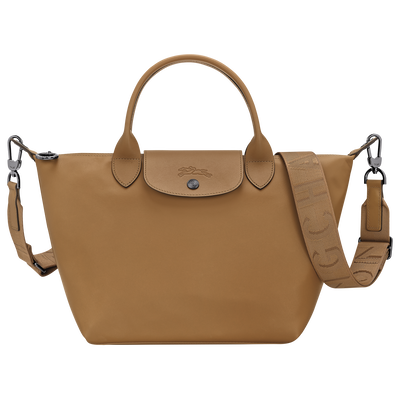 Le Pliage Xtra S Handbag , Tobacco - Leather