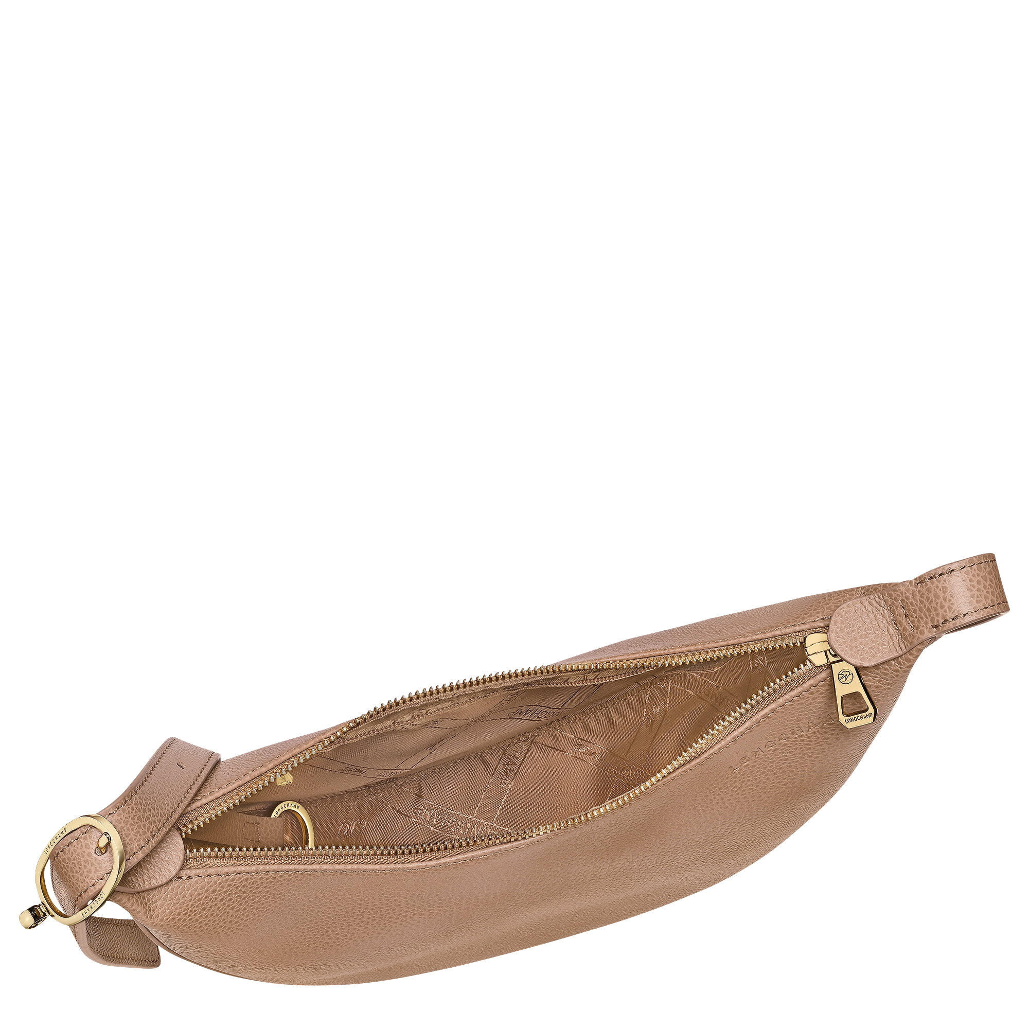 Le Foulonn&eacute; Crossbody bag S, Biscuit