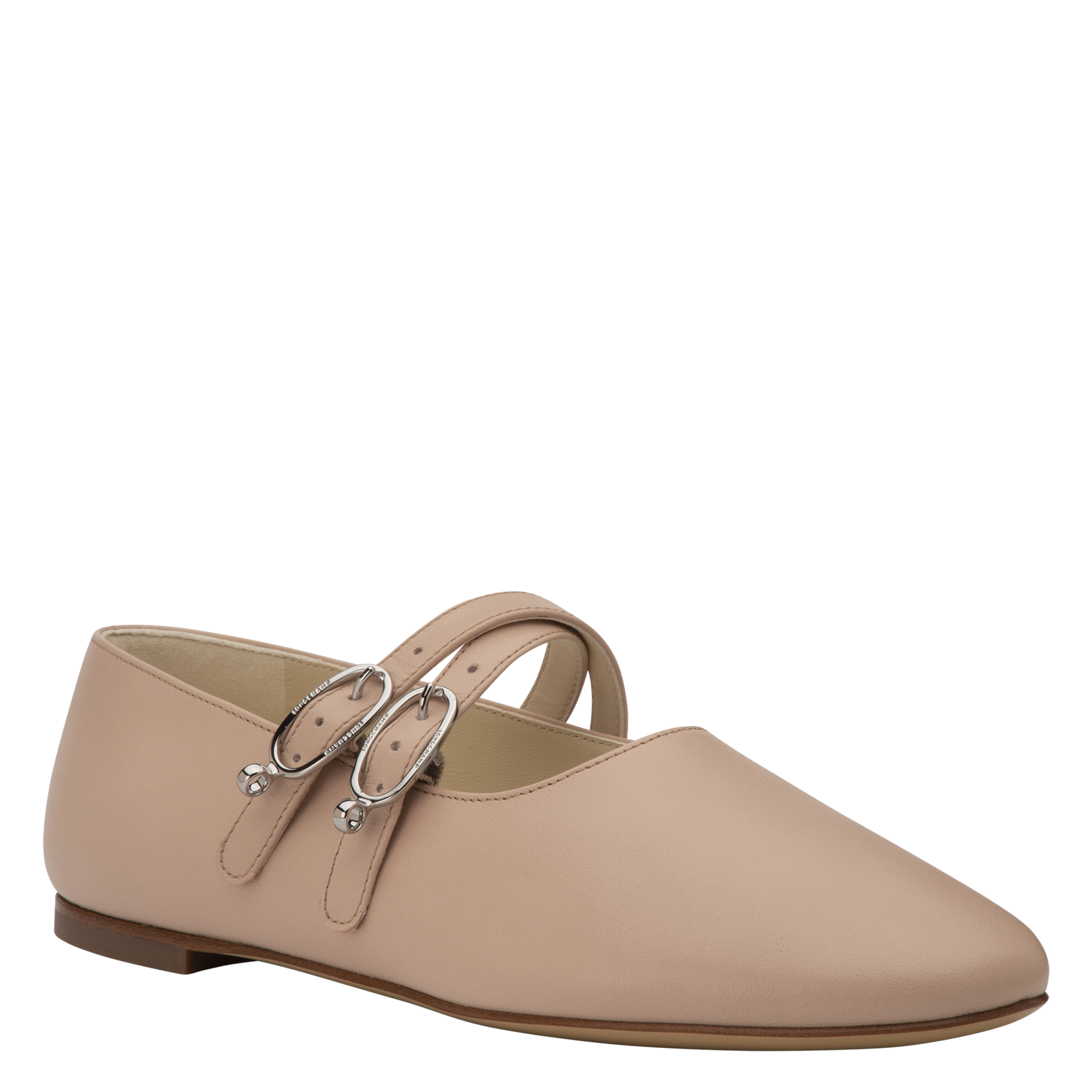 Le Foulonn&eacute; Ballerinas, Cream