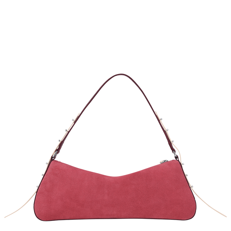 Re-Play S Shoulder bag , Purple - Leather  - View 3 of  4