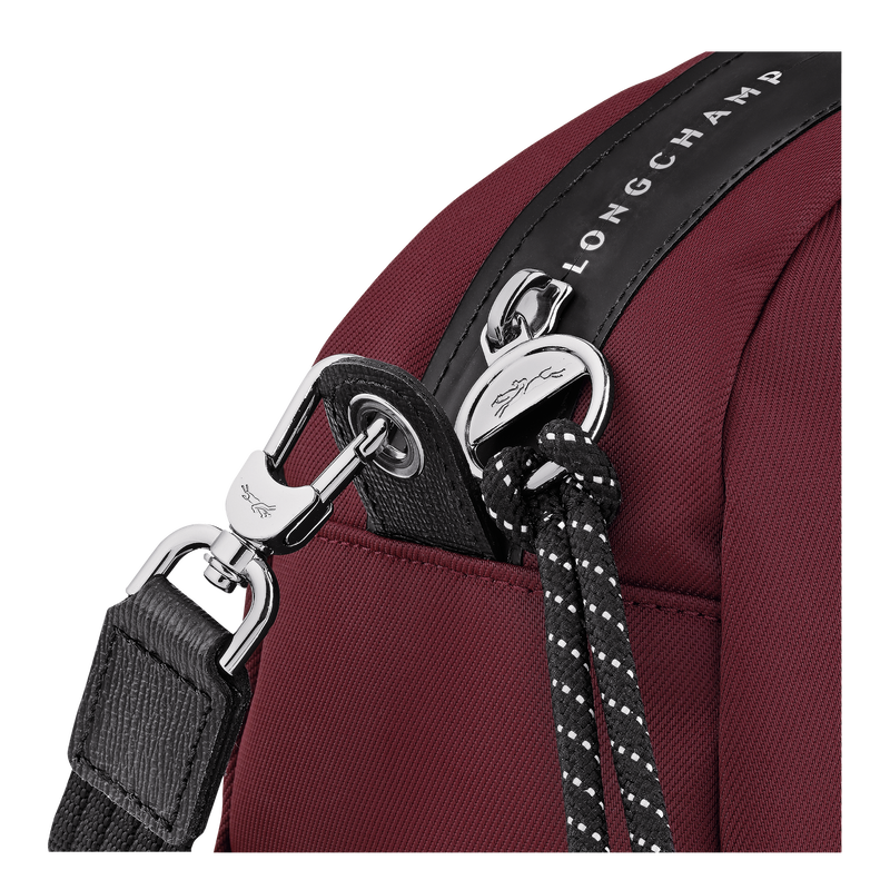 Le Pliage Collection Handbag , Burgundy - Canvas  - View 6 of  6