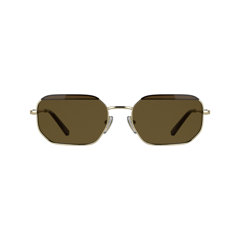 Sunglasses , Gold/Brown - Metal  - View 1 of  2