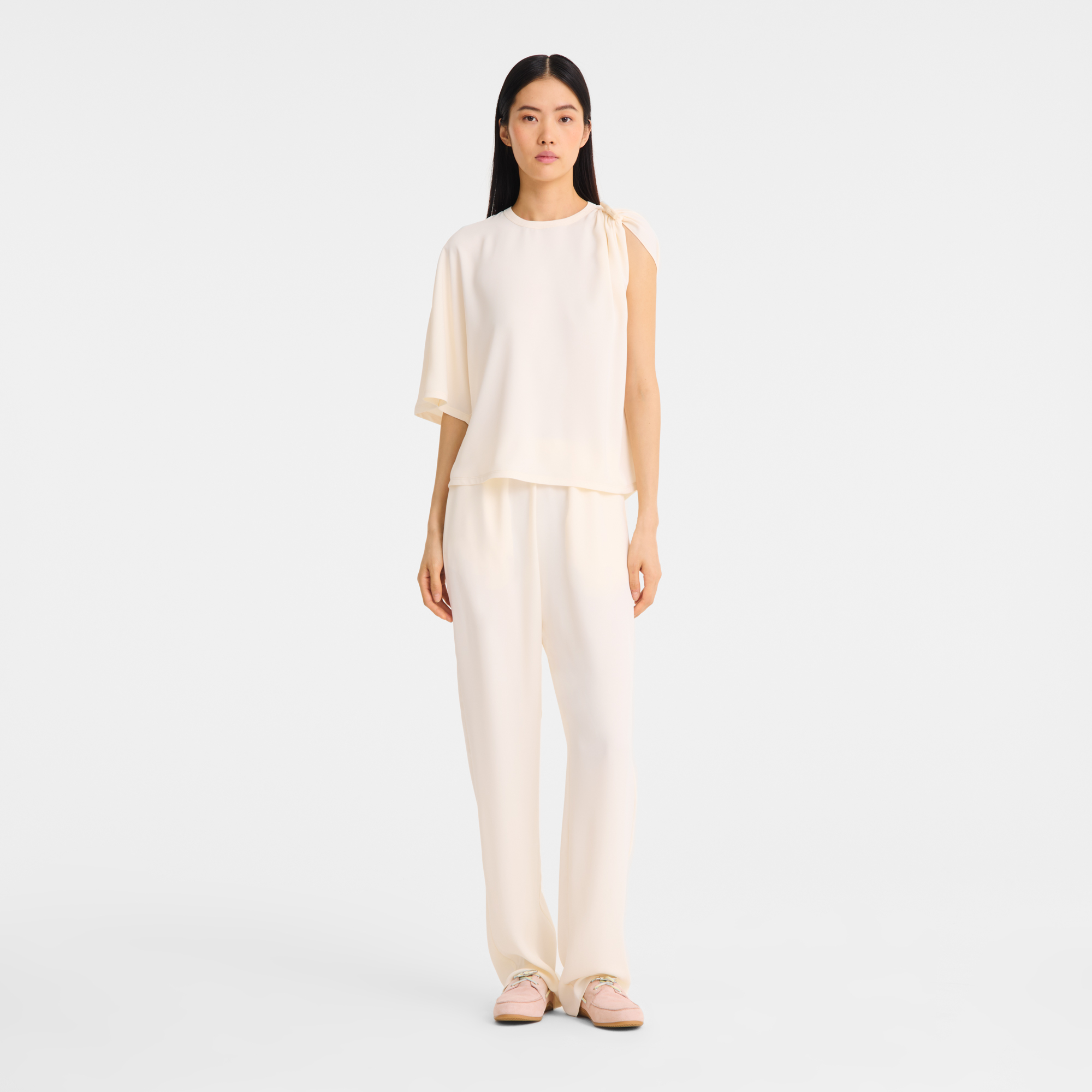 null Top, Ecru