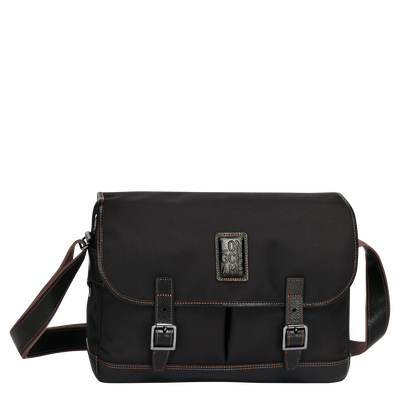 Boxford L Crossbody bag , Black - Recycled canvas