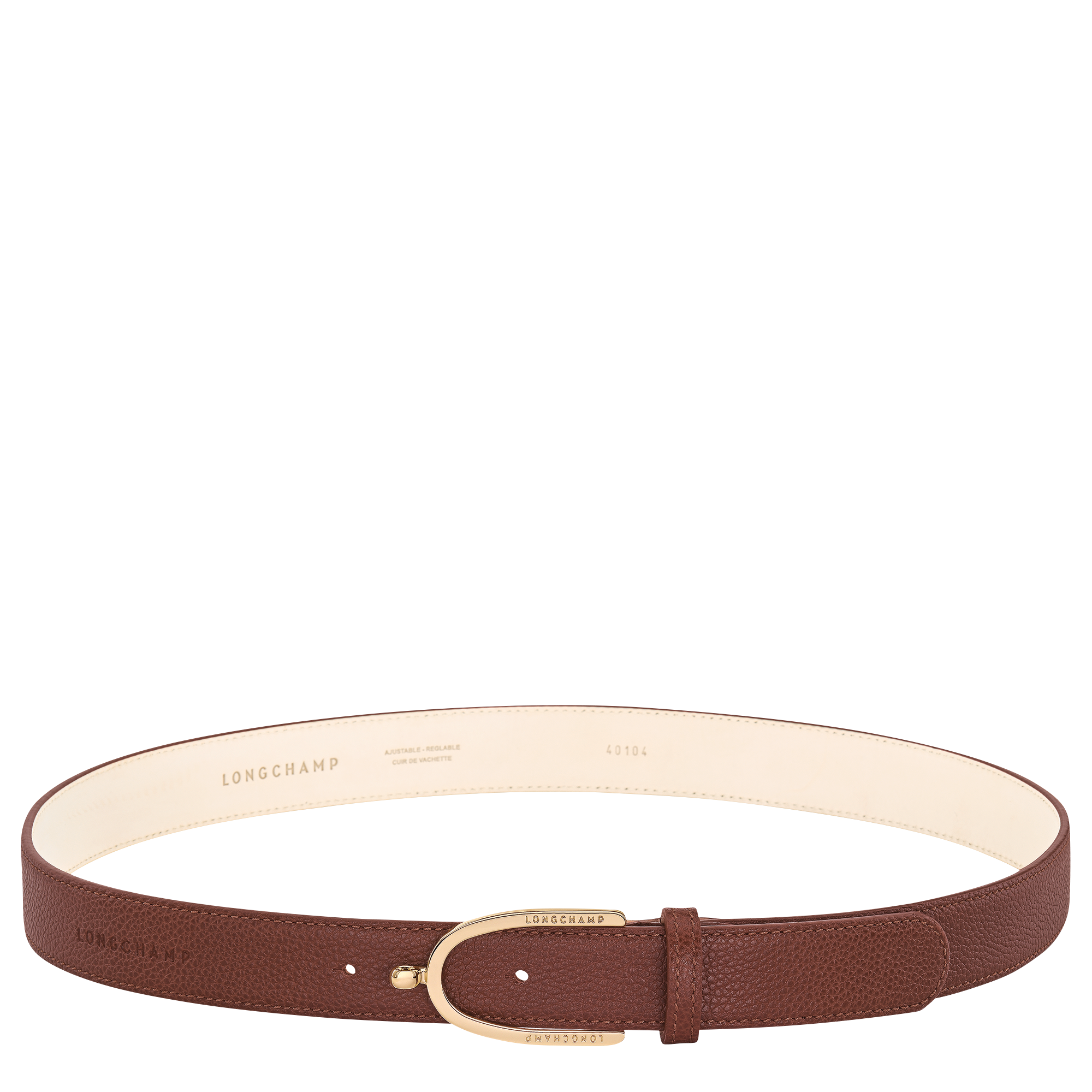 Le Foulonn&eacute; Ladies' belt, Coffee
