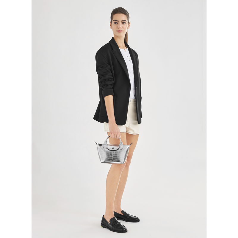 Longchamp metallic bag deals