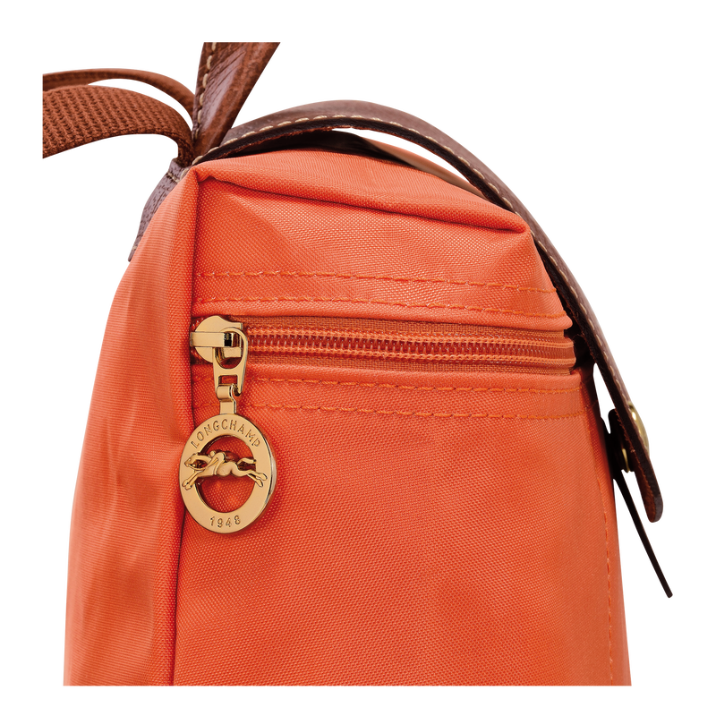 Le Pliage Original M Backpack , Orange - Recycled canvas  - View 6 of  7