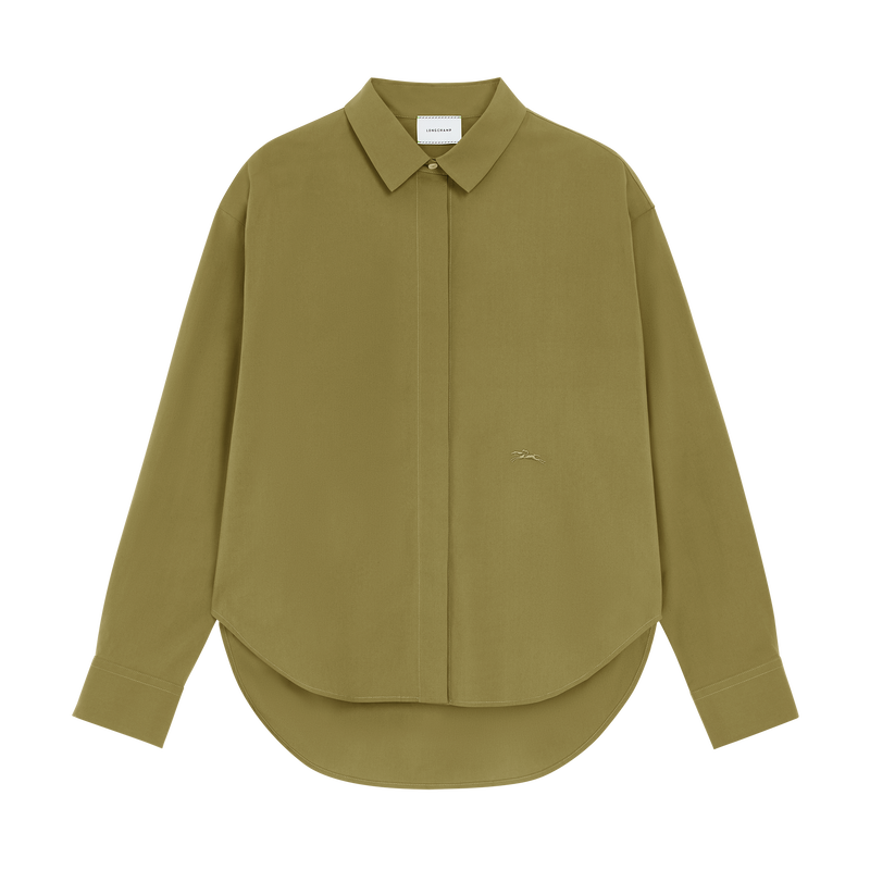 Shirt , Lichen - Cotton poplin  - View 1 of  5