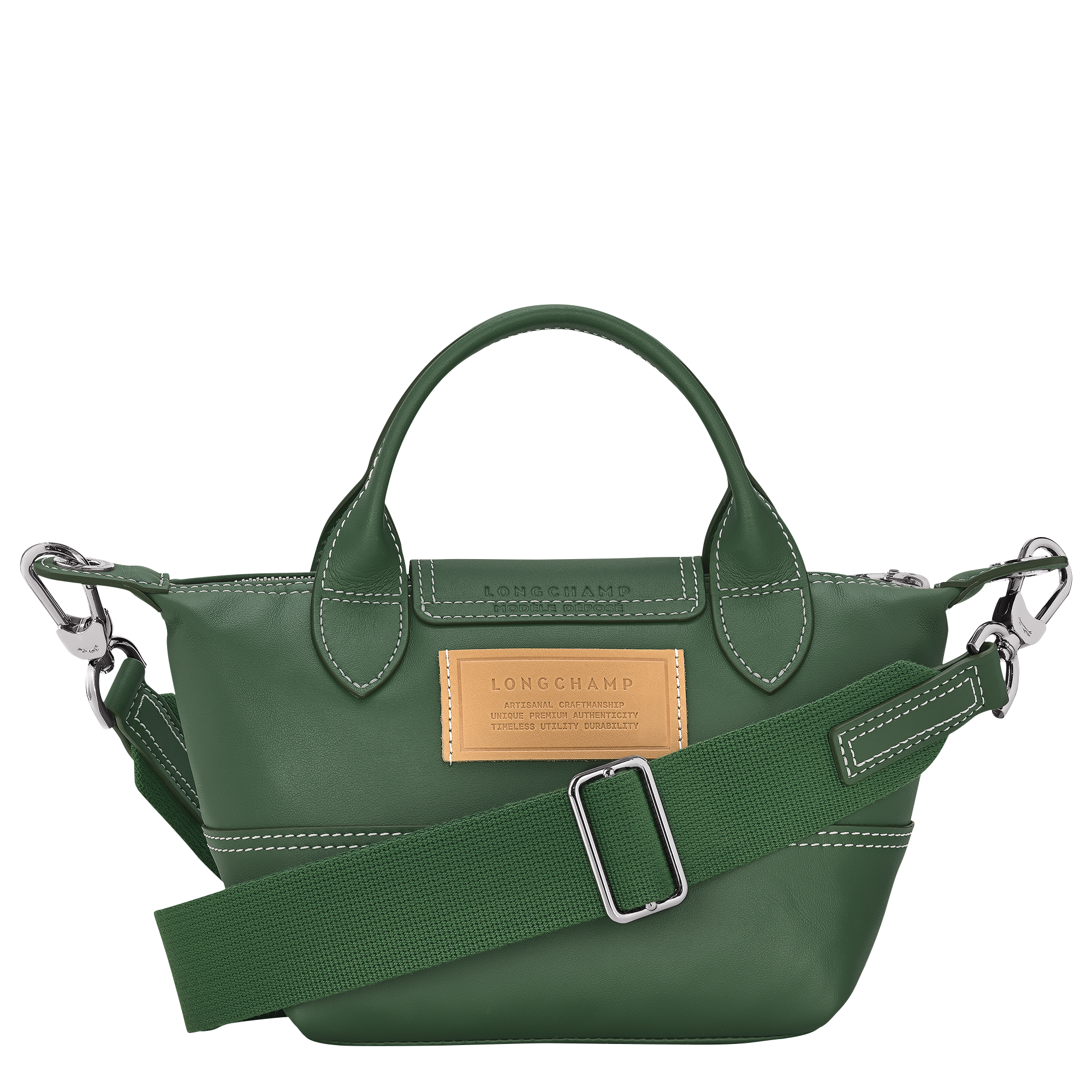Handbag XS, British Green - View 4 of
6 - zoom in Le Pliage Xtra Handbag XS, British Green