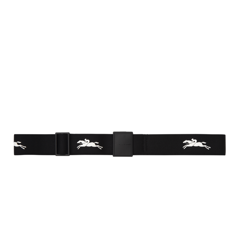Ladies' belt , Black - Canvas  - View 1 of  2