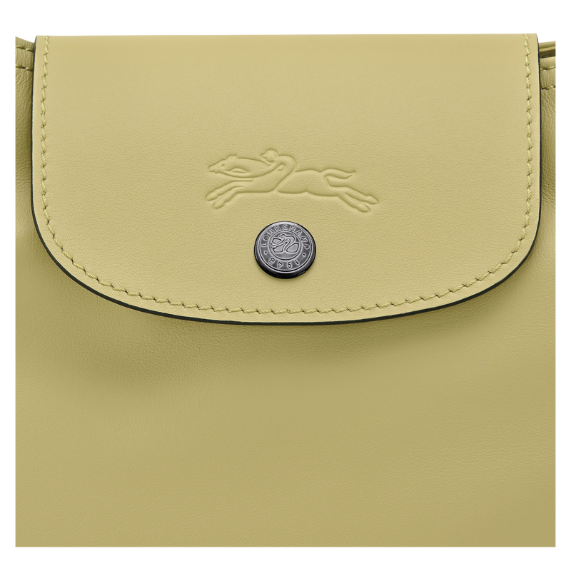 Le Pliage Xtra M Shoulder bag , Pistachio - Leather  - View 6 of  6