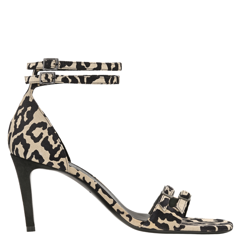 La Baronne Pumps , Black/Beige - Leather  - View 1 of  3
