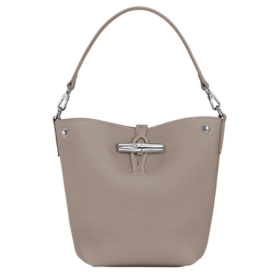 Le Roseau XS Bucket bag , Clay - Leather