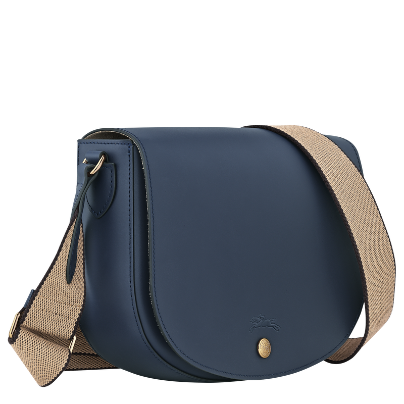 Épure M Crossbody bag , Navy - Leather  - View 3 of  6