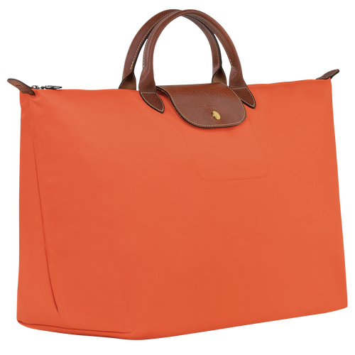 Le Pliage Original S Travel bag , Orange - Recycled canvas - View 3 of  7