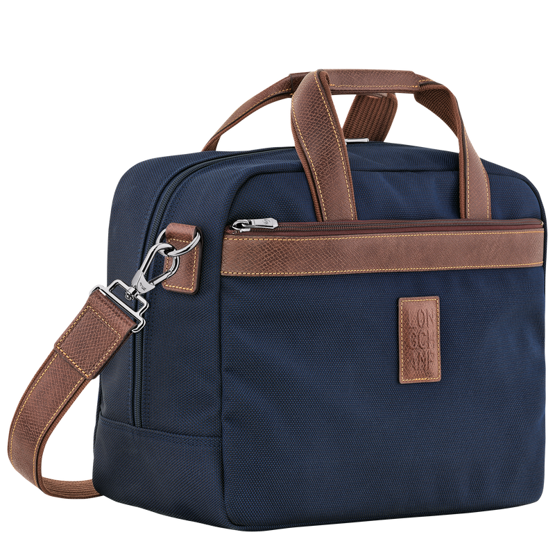 Boxford S Travel bag , Blue - Recycled canvas  - View 3 of  6