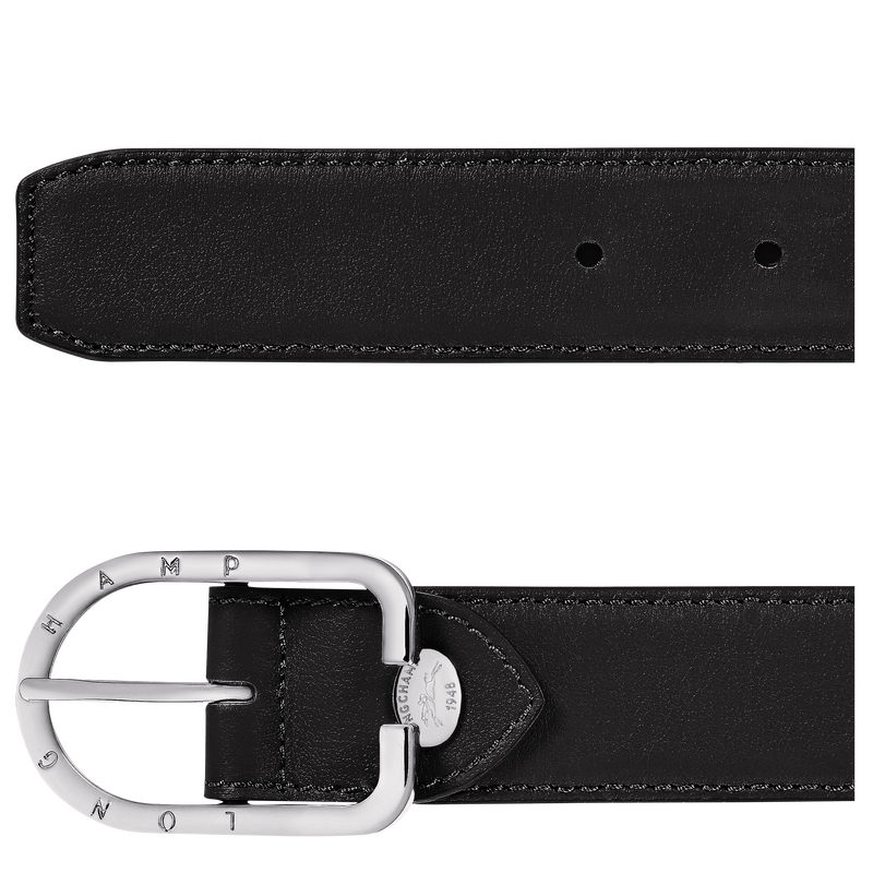 Ladies' belt , Black - Leather  - View 3 of  3