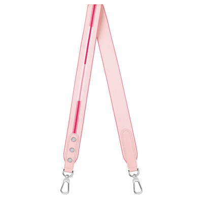 Longchamp Rayures Shoulder strap, Marshmallow