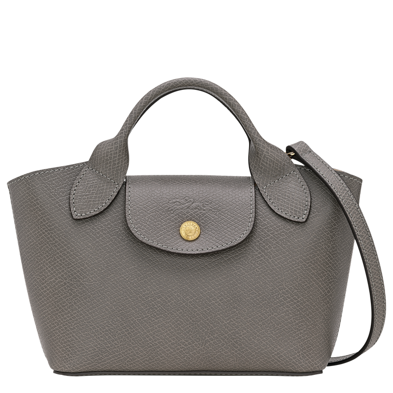 Épure XS Tote bag , Turtledove - Leather  - View 1 of  6