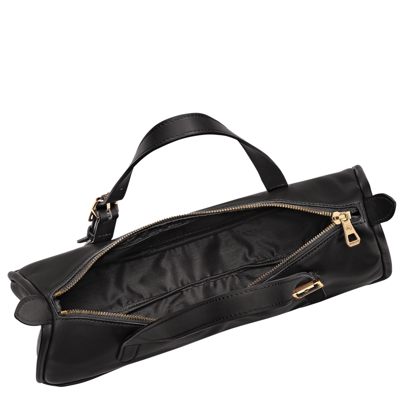Looong Shoulder bag , Black - Leather  - View 5 of  6