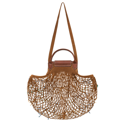 Le Pliage Collection Mesh bag L, Tobacco