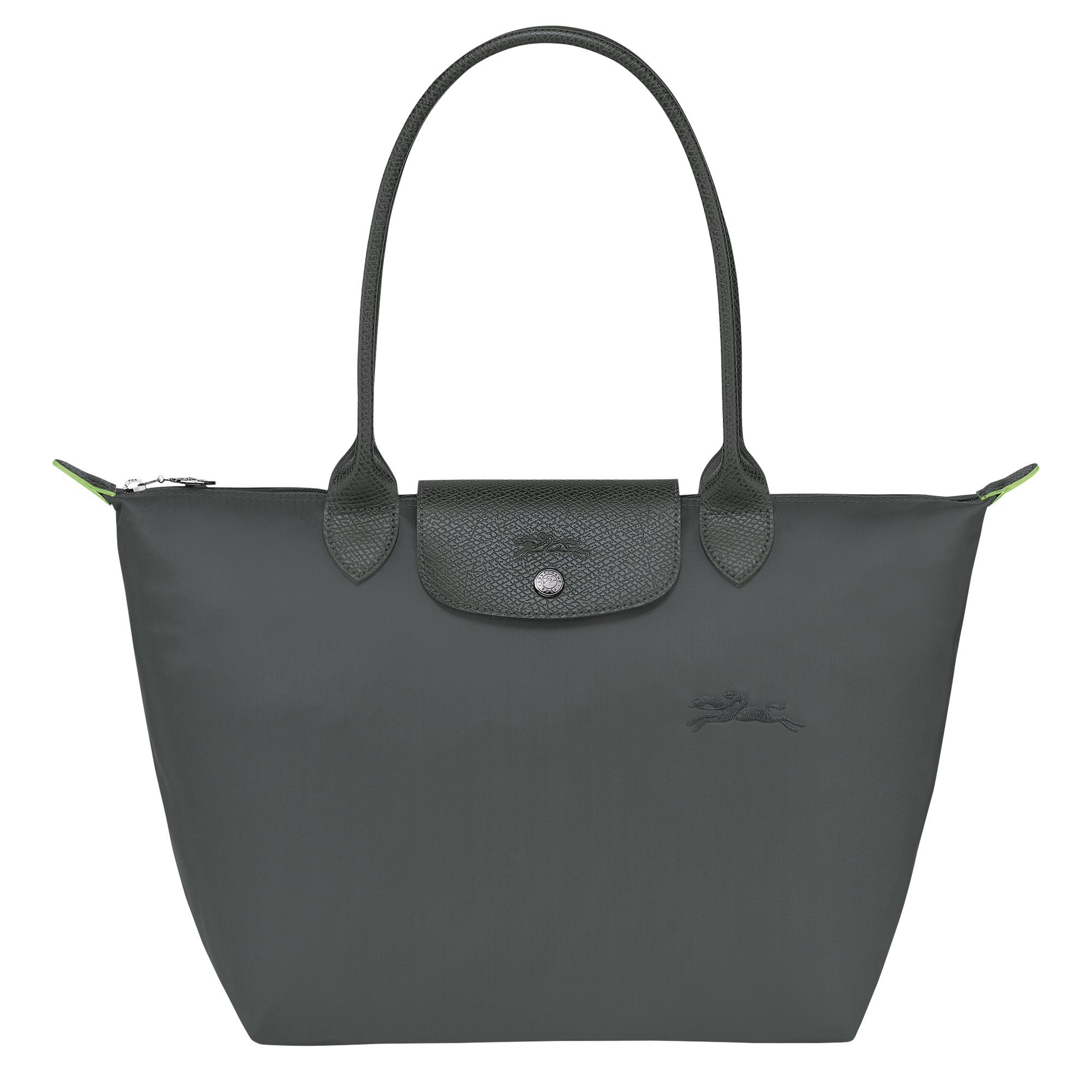 Le Pliage Green Tote bag M, Graphite