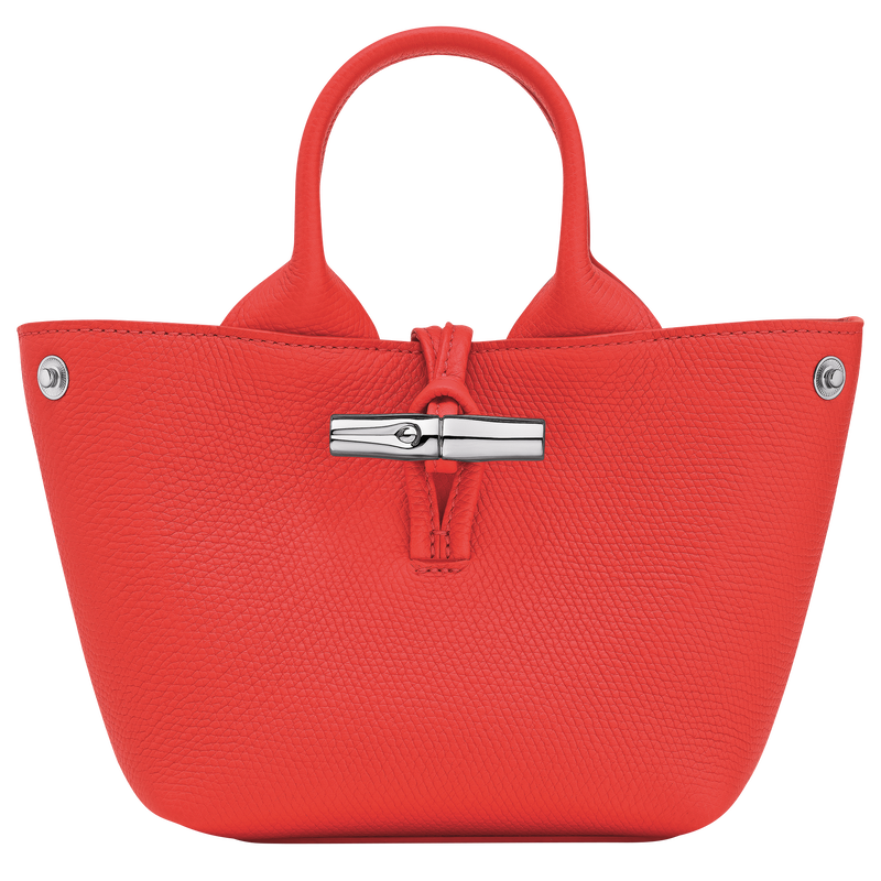 Le Roseau XS Handbag , Vermilion - Leather  - View 1 of  7